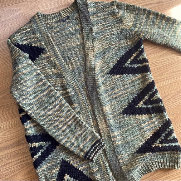 TOPSHOP Boho Knit Cardigan 💚💚 - Picture 9 of 12
